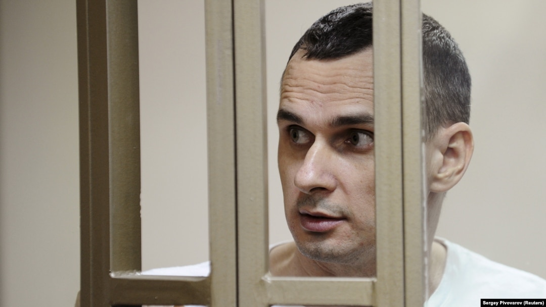 Олег Сенцов, який оголосив безстрокове голодування з вимогою звільнити всіх українських політв'язнів, які перебувають у російських тюрмах
