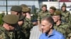 Ministar odbrane Nebojša Stefanović tokom susreta sa vojnicima Vojske Srbije, 26. septembar 2021. 