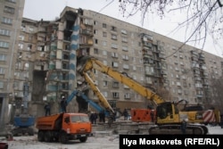 Разбор завалов в Магнитогорске. 3 января 2019 года.