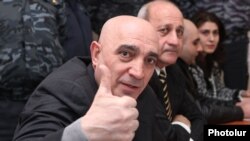 Հովհաննես Թամամյանը դատական առաջին նիստում, 16 փետրվար, 2012