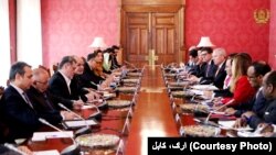President Ashraf Ghani met with a top-level UN Security Council delegation on January 15.