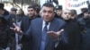 Armenia - Vladimir Gasparian, chief of the Armenian police, talks to journalists in Yerevan, 12Jan2012.