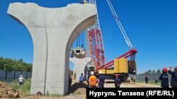 Возобновление строительства LRT в столице. Нур-Султан, 30 июня 2021 года