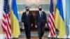 Дмитро Кулеба і Ентоні Блінкен під час зустрічі у Вашингтоні, серпень 2021 року