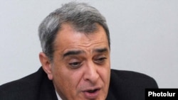 Armenia - Davit Shahnazarian, a senior member of the opposition Armenian National Congress.