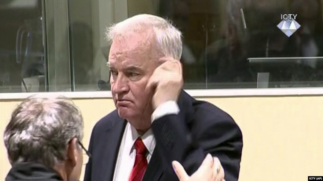 Ratko Mladić je osuđen na doživotni zatvor