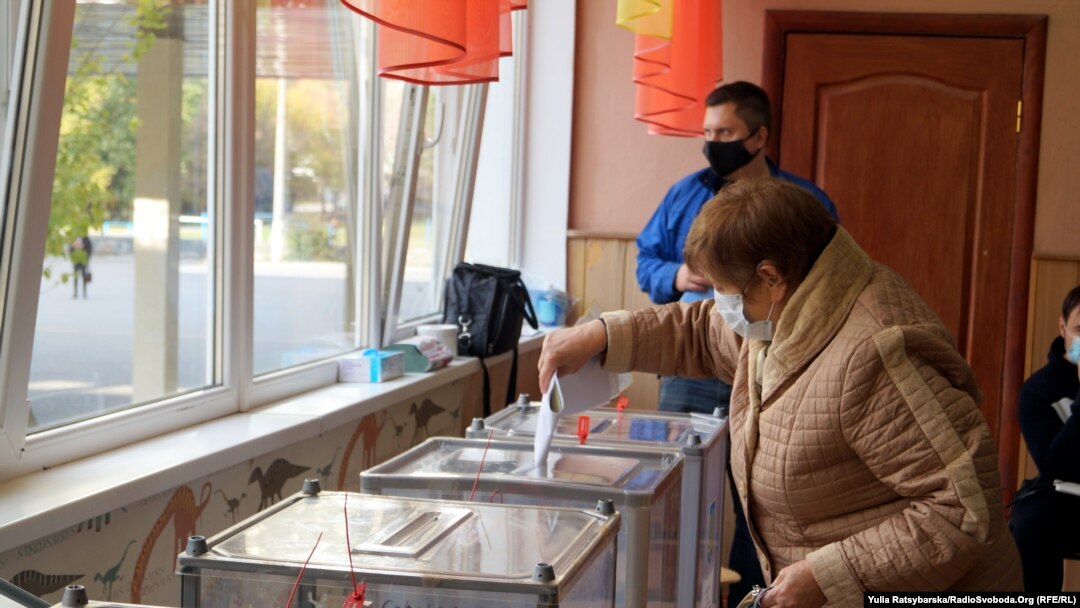 Голосування на місцевих виборах у Дніпрі, 25 жовтня 2020 року