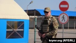 КПВВ «Чонгар» на адмінкордоні з Кримом Украина, Херсонська область