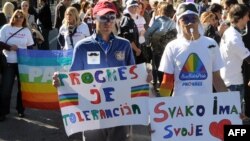 Učesnici poslednje gej parade u Podgorici