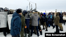 Баймак, 17 января 2024 года. Скриншот из видео оперативной съемки (из материалов уголовного дела)