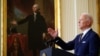 Президент США Джо Байден під час пресконференції в Білому домі 