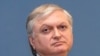 Armenia -- Foreign Minister Edward Nalbandian at a news conference on March 2, 2010.