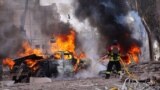 <p>Последствия ракетного удара по городу Сумы (Украина), 13 апреля 2025 года. Фото: Государственная служба по чрезвычайным ситуациям Украины