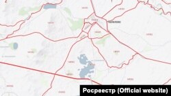 Росреестр харитасында Алтынды күлләре юк