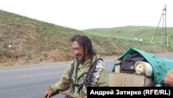 Александр Габышев по дороге в Москву. Забайкалье. 2019 г.