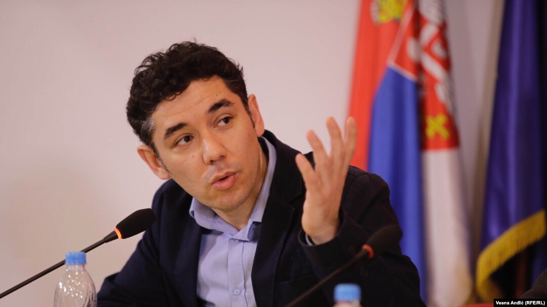 Mehmet Koksal na pres-konferenciji u Beogradu