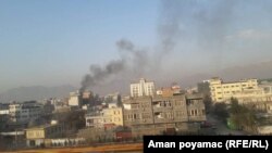 ارشيف - کابل کې د يوې چاودنې انځور