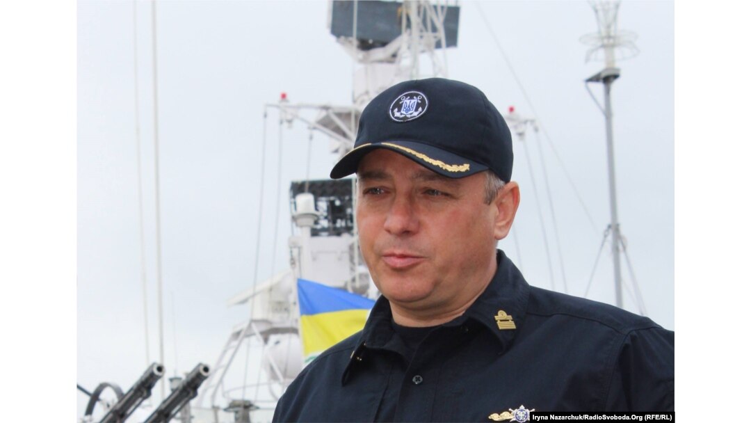Контр-адмірал Олег Костур, начальник регіонального управління морської охорони