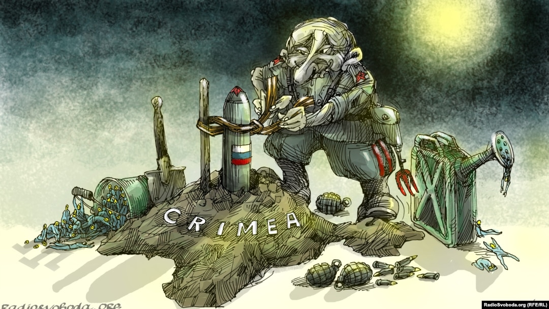 Карикатура Олексія Кустовського