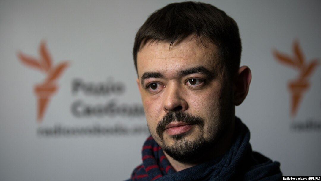 Кирило Недря, оборонець Донецького аеропорту в студії Української редакції Радіо Свобода, лютий 2017 року 