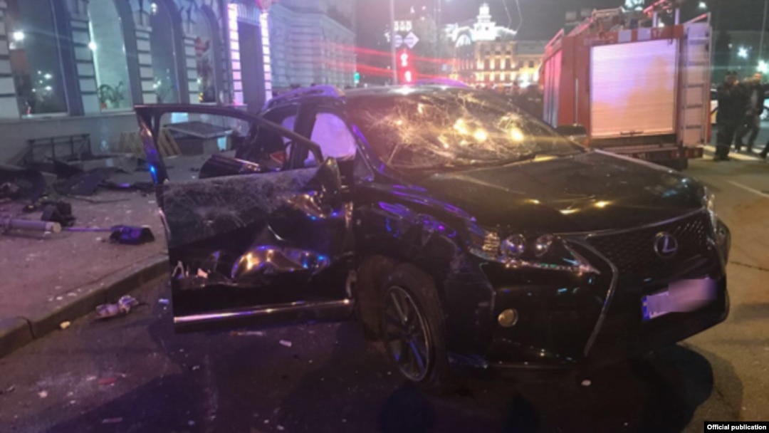 Lexus, під колесами якого загинули шестеро людей, Харків, 18 жовтня 2017 року