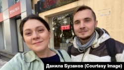 Соратники Алексея Навального Ирина Фатьянова и Данила Бузанов