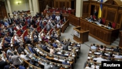 На засіданні Верховної Ради, 18 червня 2015 року
