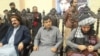 (له کیڼې خوا) علي وزیر او محسن داوړ د پښتون ژغورنې غورځنګ له مخکښو غړو او د منظور پښتین له مهمو ملاتړو څخه دي