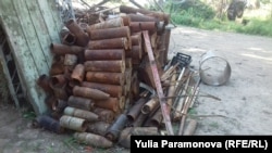Оружие из форта "Гребен"