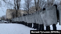 Russia - protest on January 31, 2021, St. Petersburg