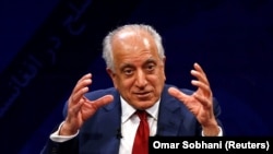 د افغانستان د سولې لپاره د امریکا د بهرنیو چارو وزارت ځانګړی استازی زلمی خلیلزاد