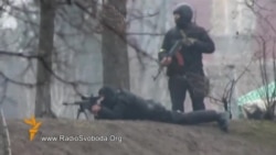 Шерушілерді әскери қарудан атты