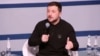 Președintele Volodimir Zelenski la concedinta de securitate de la Munchen. 