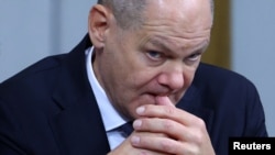 Nemački kancelar Olaf Šolc, 16. decebar 2024.