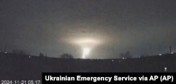Во время российской атаки на Днепр, 21 ноября 2024 года