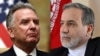 Iranian Foreign Minister Abbas Araqchi and Steve Witkoff, the US special envoy to the Middle East, met in Oman for talks on April 26. (combo photo)