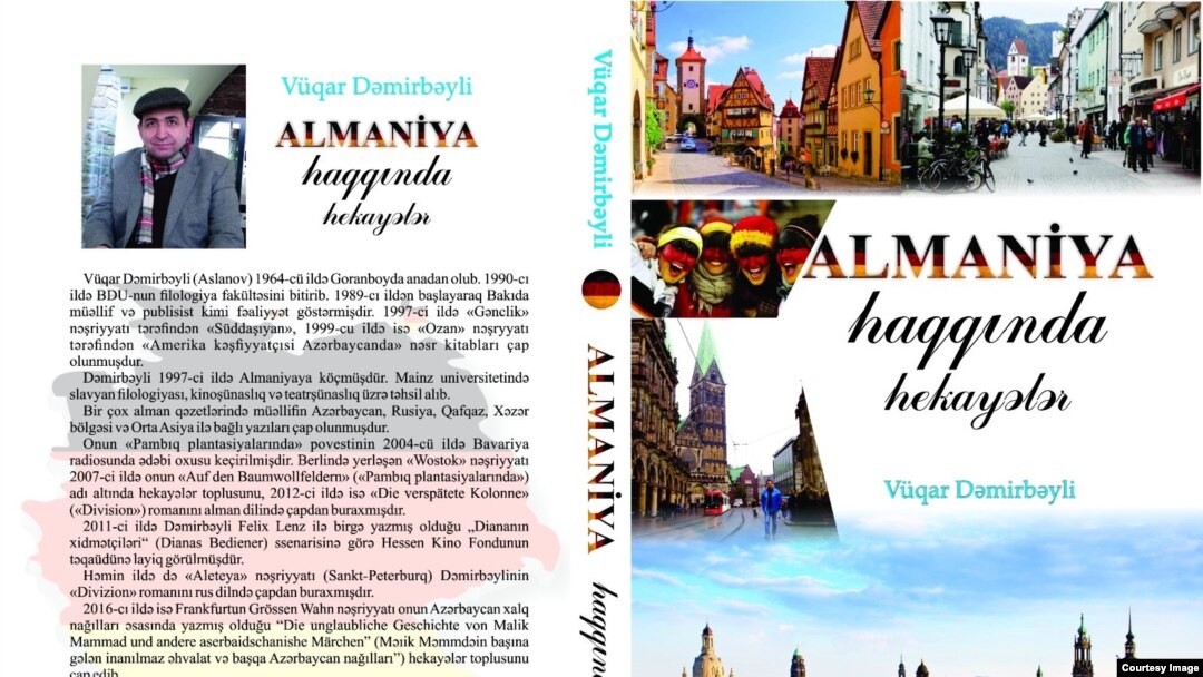 "Almaniya haqda hekayələr" kitabının üz qabığı.
