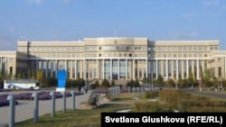 Сыртқы істер министрлігінің ғимараты.