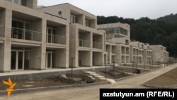 Armenia - A "training center" for Armenian tax officials is constructed in Dilijan, 14Jul2015.