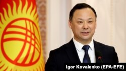 Қырғызстан сыртқы істер министрі Руслан Қазақбаев.