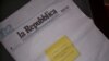 Випуск газети La Repubblica з білою шпальтою: «Закон-кляп відмовляє громадянам у праві бути поінформованими»