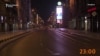 Prva noć zabrane kretanja u Sarajevu
