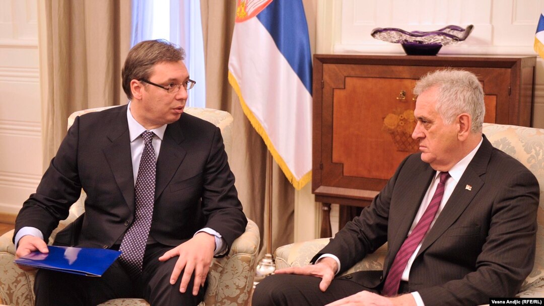 Aleksandar Vučić i Tomislav Nikolić