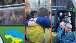 Hundreds Of Ukrainians Return Home In Latest Prisoner Swap With Russia