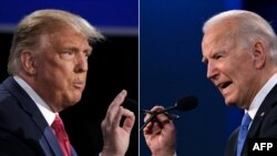 Donald Trump (lijevo) i Joe Biden, foto arhiv