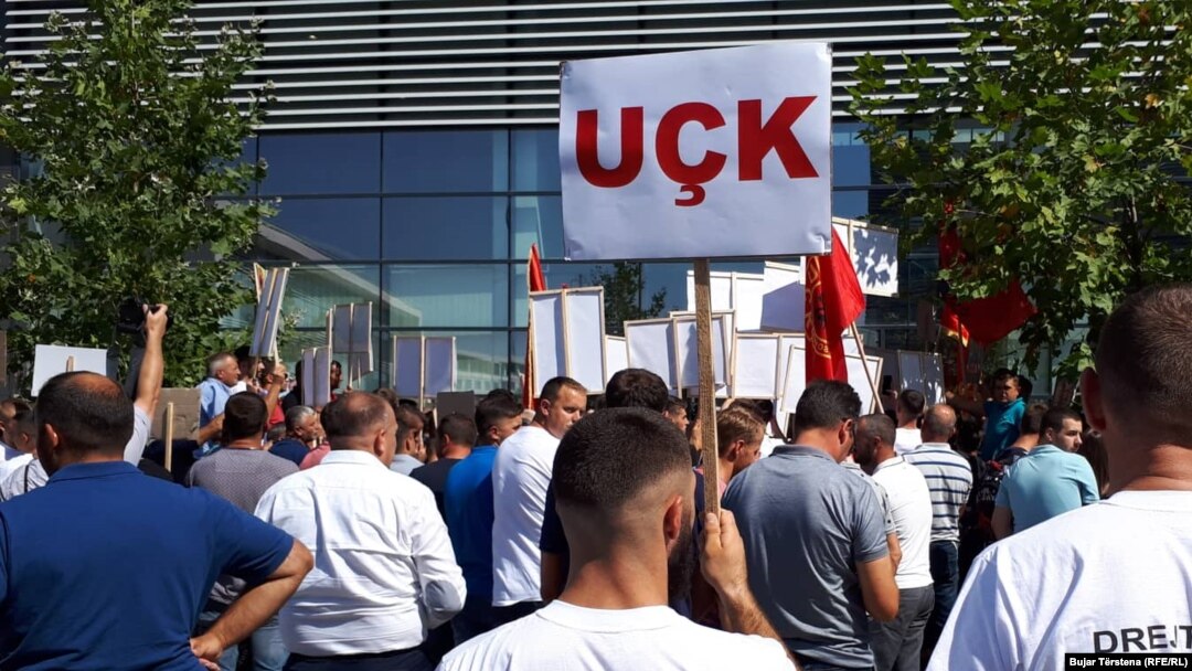 Jedan od protesta boraca Oslobodilačke vojske Kosova, ilustrativna fotografija