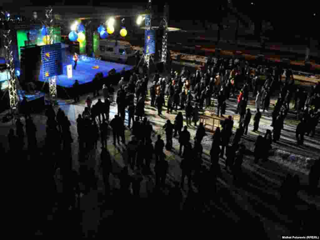 BiH - Koncertom u Sarajevu proslavljen početak bezviznog režima, 14.12.2010.