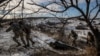 Військовослужбовці підрозділу протиповітряної оборони 24-ї окремої механізованої бригади імені Короля Данила відпрацьовують тактику в Донецькій області, 14 грудня 2024 року