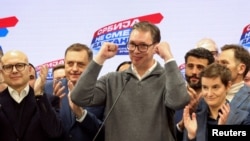 Partidul Progresist sârb își declară victoria în alegerile parlamentare și locale anticipate din Serbia.