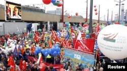 Європейці протестують, Брюсель, Бельгія, 29 вересня 2010 року